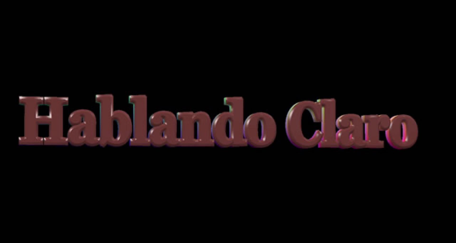 Hablando claro