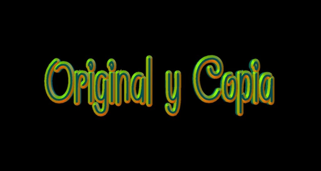 Original y copia